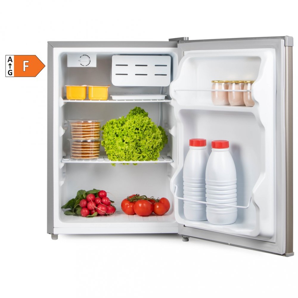 Mini lednice - stříbrná - PRIMO PR128FR
