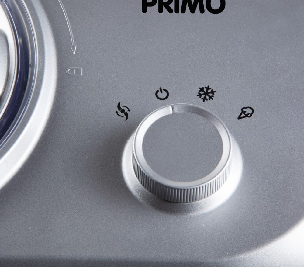 Zmrzlinovač s kompresorem - stříbrný - PRIMO PR406IM