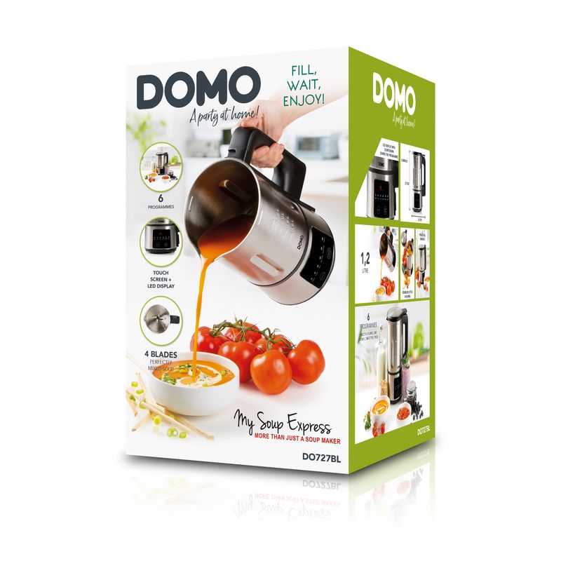 Automatický polévkovar s funkcí marmelády - DOMO DO727BL