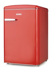 Retro lednice bez mrazáku - červená - DOMO DO91703R