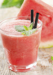 Ledový meloun - smoothie koktejl